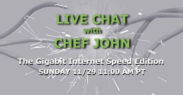 Live Chat with Chef John