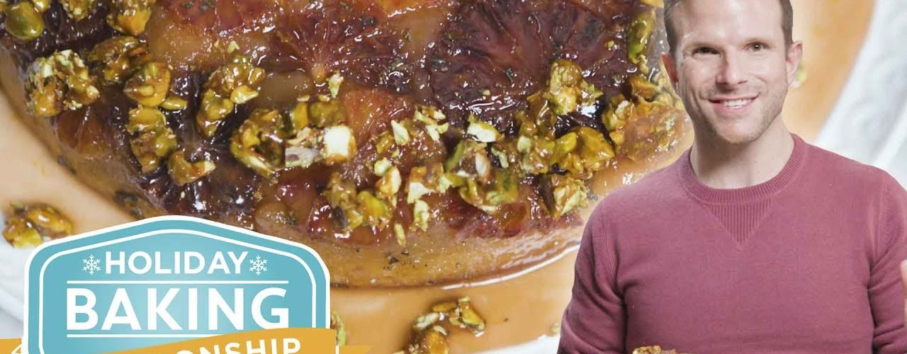 Upside-Down Blood Orange Cake with Zac Young | Holiday Baking Championship | Food Network