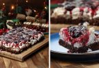 Delicious Chocolate Christmas Meringue Cake Recipe