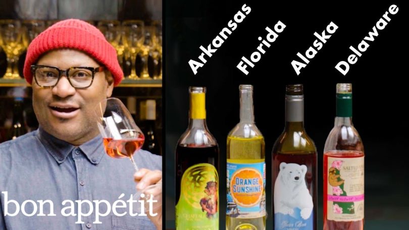 Sommelier Tries Wine from Every State (Alabama-Missouri) | World Of Wine | Bon Appétit