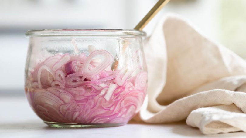 Quick Pickled Shallots | Elevate every dish!
