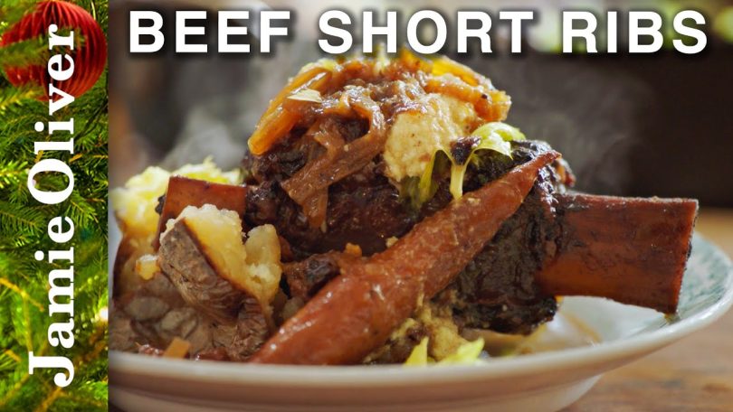 Easy Beef Short Ribs | Jamie Oliver | ONE