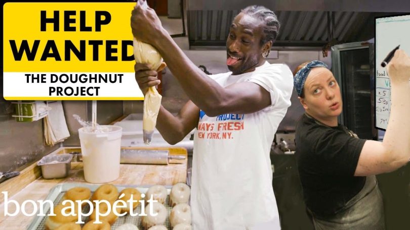 Working A Shift At A Famous New York Doughnut Shop | Bon Appétit