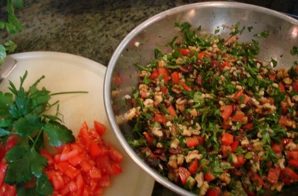 Middle Eastern Chopped Salad Recipe