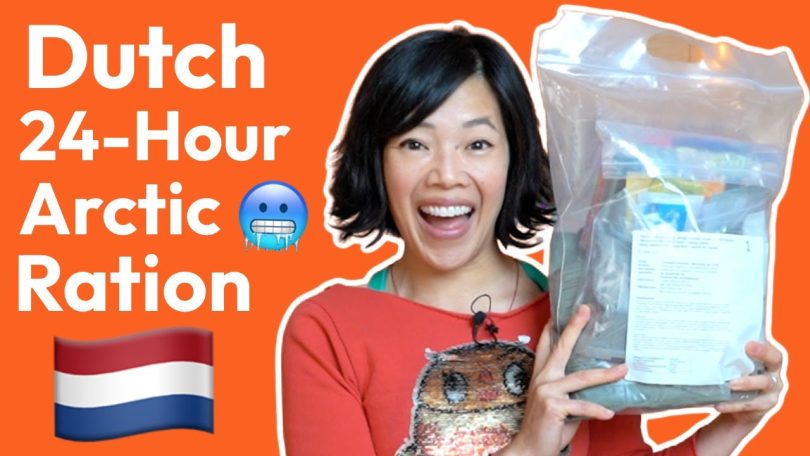 HUGE Arctic Dutch Ration Contains 24 Hours Worth of Food?  🇳🇱 Netherlands MRE