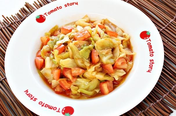 Stir Fried Cabbage and Tomatoes Recipe