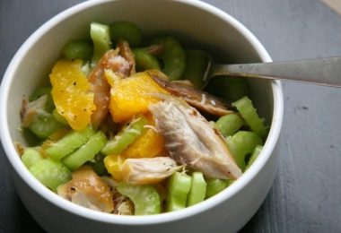 Celery, Orange and Smoked Mackerel Salad Recipe