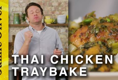 Thai Chicken Tray Bake | Jamie Oliver