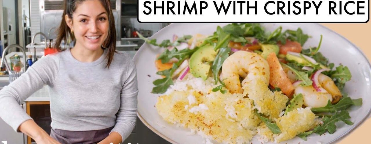 15-Minute Shrimp With Crispy Leftover Rice | Bon Appétit