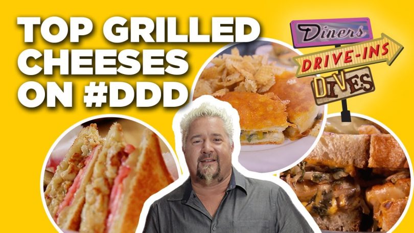 Top Grilled Cheeses in #DDD History with Guy Fieri | Diners, Drive-Ins and Dives | Food Network