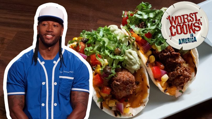 Darnell Ferguson’s Fried Fish Tacos | Worst Cooks in America | Food Network