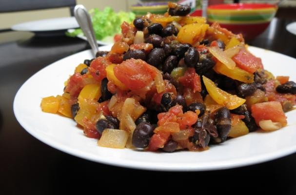 Black Bean and Peppers Taco Filling Recipe