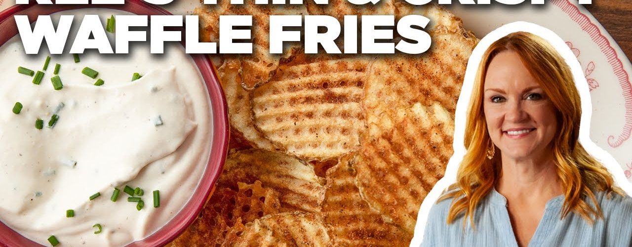 Ree Drummond’s Thin and Crispy Waffle Fries | The Pioneer Woman | Food Network