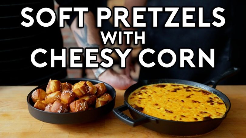 Philly Soft Pretzels & Kansas City Cheesy Corn | Football Fusion