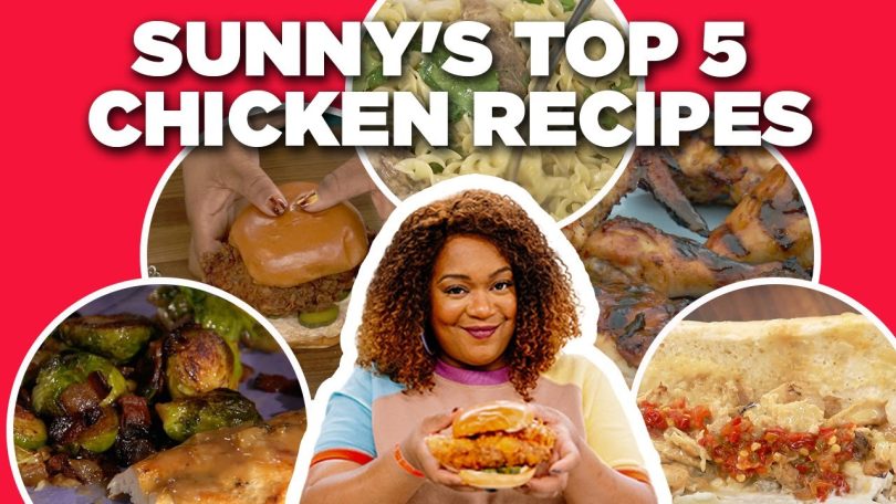 Sunny Anderson’s Top 5 Chicken Recipe Videos | The Kitchen | Food Network