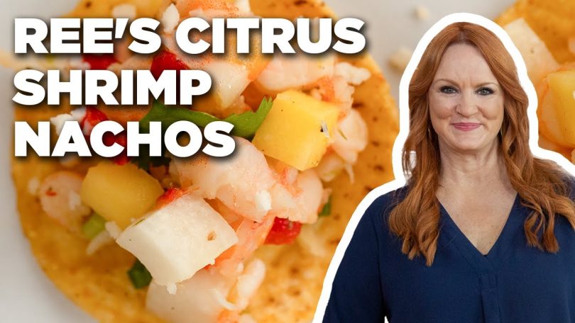 Ree Drummond’s Citrus Shrimp Nachos | The Pioneer Woman | Food Network