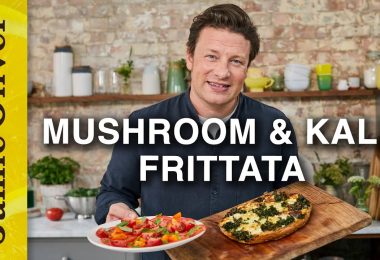 Mighty Mushroom and Kale Frittata | Jamie Oliver