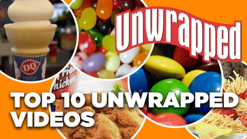 Top 10 THROWBACK Unwrapped Videos of All Time | Unwrapped | Food Network