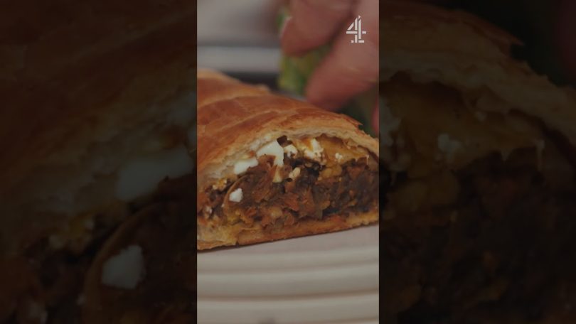 Giant Veggie Puff Roll | Jamie Oliver’s £1 Wonders | #jamieoliver #shorts