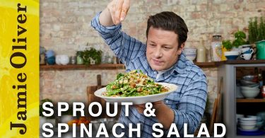 Warm Sprout & Spinach Salad | Jamie Oliver