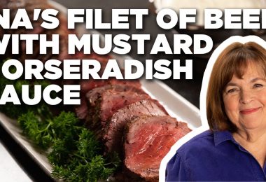Ina Garten’s Filet of Beef with Mustard Horseradish Sauce | Barefoot Contessa | Food Network