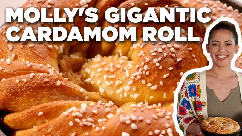 Molly Yeh’s Gigantic Cardamom Roll | Girl Meets Farm | Food Network