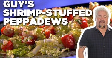 Guy Fieri’s Shrimp-Stuffed Peppadews | Guy’s Big Bite | Food Network