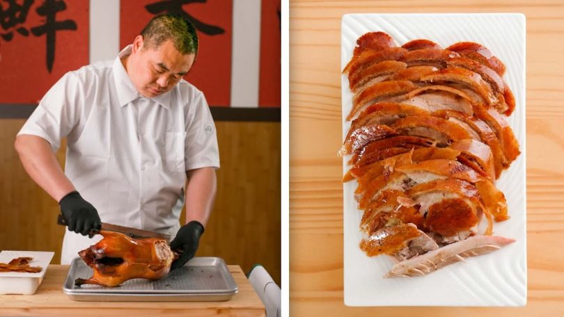 How A Master Carver Makes Peking Duck (40 Hours) | Handcrafted | Bon Appétit